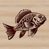 Free Vector Graphic of a Wild Crappie Illustration of a crappie fish in a vector format.