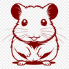 Friendly Furry Pet Companion A cute, small mammal commonly kept as a pet.