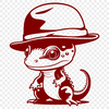 Salamander Clipart in Vector Format Illustrated salamander clip art in vector format.