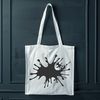 Splattered Shape Design A stylized illustration of a splat shape, suitable for vector graphics and cutting machines.