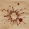 Colorful Splat Shape Vector A colorful, abstract splat shape with textured edges, suitable for various design and crafting applications.
