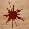 Beautiful Digital Stain A colorful, irregular splat shape made from vector lines, suitable for digital crafting and design projects.