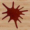 Free Vector Splatter Design A colorful splat shape with organic texture, suitable for vector design projects.