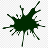 Free SVG Clip Art Splat Graphic A colorful illustration of a splat shape, ideal for vector design and digital crafting.