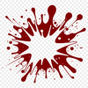 A colorful splat shape in vector format, suitable for digital design.