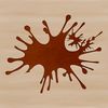 Stylized Slime Splash Icon A stylized shape resembling a splat of slime on a clean surface.
