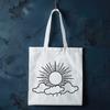 Sunny Illustration Graphic Design A stylized illustration of the sun, suitable for graphic design and digital art projects.