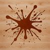 Beautiful SVG Splat Design A stylized graphic representation of a splat shape.