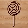 Sweet Treat Graphic Design Asset A colorful illustration of a lollipop, suitable for commercial or personal use in various graphic design projects.