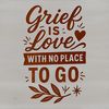 Grief Quote SVG Design SVG vector art quote design for web and digital applications, suitable for free download with commercial or personal license.