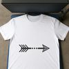 Arrow SVG design for Cricut, laser cutting, and stencil use