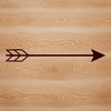 SVG arrow vector for Cricut cutting and laser engraving.