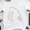 Fishing rod vector art cut file for Cricut DIY projects