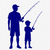 SVG fishing rod vector for commercial use