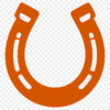 SVG horse shoe template for Cricut cutting