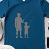 SVG fishing rod vector for web design