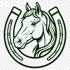 SVG horse shoe for commercial use, vector design