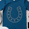 Horse shoe cut file for Cricut and laser engrave