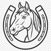 SVG horse shoe for commercial use and Cricut projects