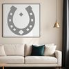 SVG vector design of a horse shoe for commercial use