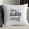 Free Vector Quote Design for Printing A motivational self worth quote in a clean, modern vector design.