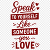 Beautiful Vector Graphics for Motivation A collection of motivational quotes focused on self-worth and confidence.