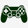 Free Game Controller Icon A 2D game controller designed for video gaming.