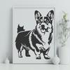 Artistic Corgi - Sublimation PDF Free Download