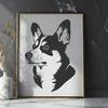 Artistic Corgi - DXF Format