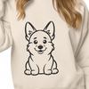 Stunning Corgi In SVG Format - Free Download