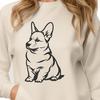 Corgi SVG, PNG, PDF And DXF Files