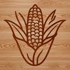 Vector Corn Illustration An illustration of a corn kernel in vector format.
