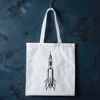 Modern Space Exploration Vessel A futuristic spacecraft with sleek design elements, suitable for vector art projects.