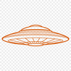 Futuristic Rocket Vessel Illustration A futuristic space vessel soaring through the galaxy.