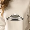 Free SVG Space Ship Template A vector graphic representation of a futuristic spacecraft with sleek lines and details.
