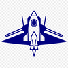 Detailed SVG Spacecraft Graphic Illustrated vector design of a futuristic spaceship with detailed graphics and bold lines.