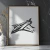 Detailed Spacecraft Clip Art Design Space-themed clip art design featuring a detailed spaceship.