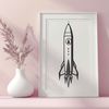 Vector Spaceship Illustration Free Download Illustrated vector design of a futuristic spaceship for graphic projects.