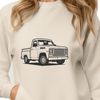 Free Pickup Truck SVG Clipart Design A detailed illustration of a pickup truck, suitable for vector art design.