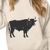 Beautiful Cow Illustration Vector A digital illustration of a cow, suitable for clip art and vector design projects.