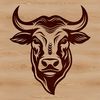 Cute Cow Vector Artwork An SVG vector artwork of a cow, suitable for digital design projects.