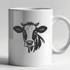 Cow In SVG Format - Free Commercial Use License