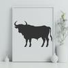 Beautiful Cow PDF - For Laser Cutter Project