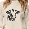 Stunning Cow - Laser Cutter PNG