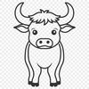 Beautiful Cow - For Laser Engraver Project