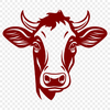 Free Cow In DXF Format - Free Download