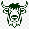 Cow Printable Image In SVG, PNG, PDF And DXF Formats