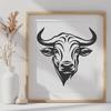 Stunning Cow - Vinyl SVG