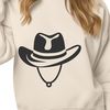 Classic Cowboy Hat Icon A classic western-style hat worn by cowboys in the American Wild West.