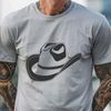A classic cowboy hat design suitable for vector graphics and cutting machines.